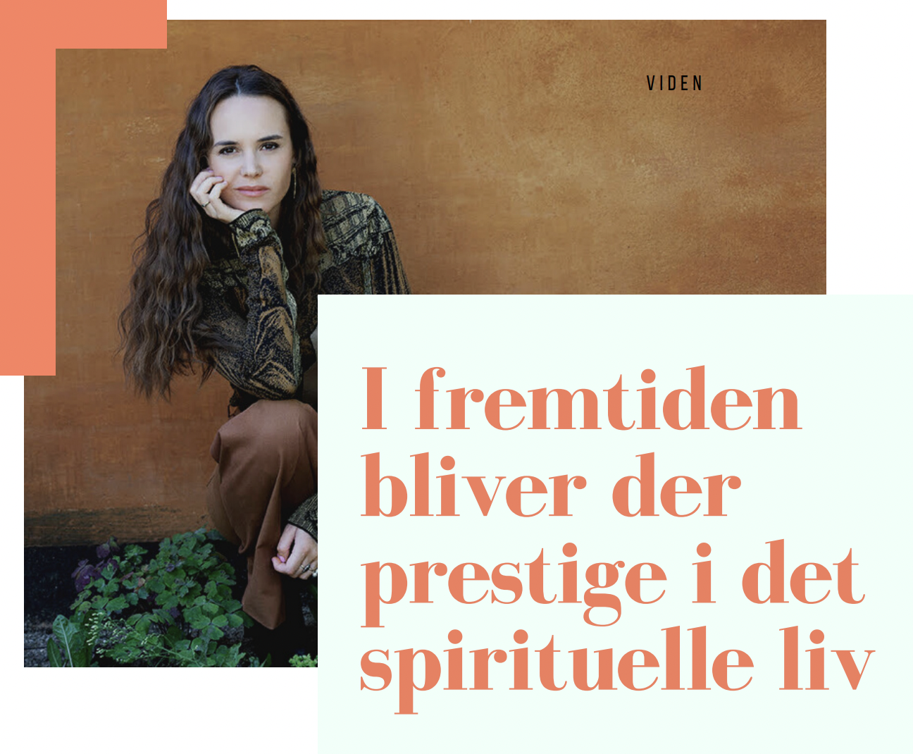 I fremtiden bliver der prestige i det spirituelle liv I fremtiden bliver der prestige i det spirituelle liv